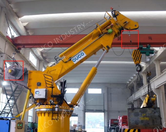 Auge telescópico Marine Crane Anti-Two Block